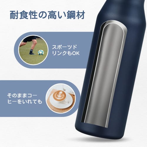 FJbottle 1.2 Liter Vacuum Insulated Stainless Steel Water Bottle, Keeps Hot or Cold, Direct Drinking, Simple, Stylish, Lightweight, Thermos Flask, Per