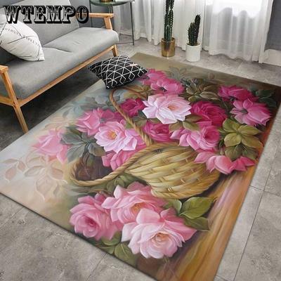 Neuer Teppich im chinesischen Stil Wohnzimmer Couchtisch Sofa Teppich Schlafzimmer Arbeitszimmer Bodenmatte