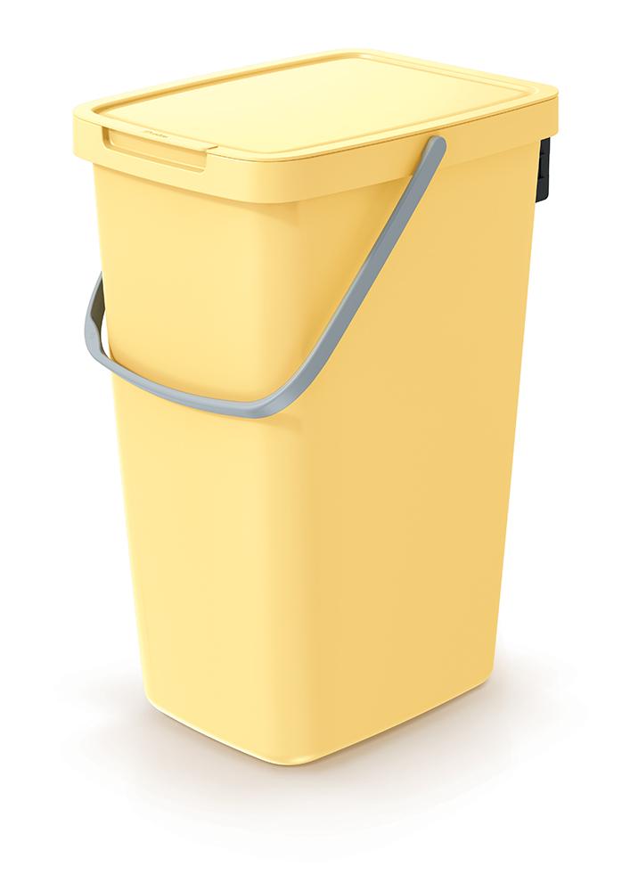 Systema Q Collect 20L Waste Bin | Light Yellow