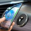 Strong Magnetic Mount Car Phone Holder Stand For Magsafe iPhone Samsung Round Car Holder Bracket Dashboard Mobile Phone Holder