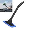 Windshield Cleaning Tool 16-inch Long Rod Window Wiper with 3 Microfiber Cloth Pads Auto Glass Cleaning Brushes Car Interior Cleaner Kit