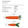 Durable Chewable Cat and Dog Toy: Self-Teasing Carrot Stick for Boredom Relief