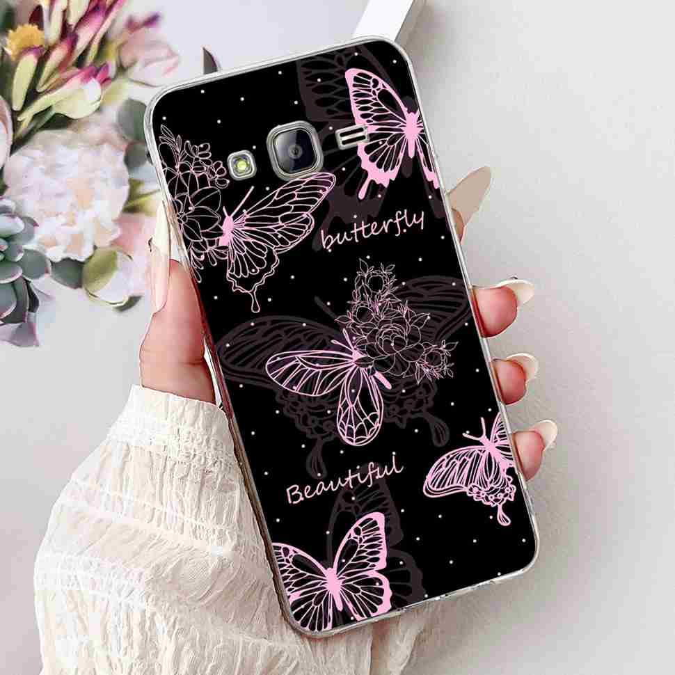 For Samsung Galaxy J5 Case Luxury Painted Cover Soft Slim Phone Case For Samsung J 5 J5 J500Y J500M 2015 Back Cover