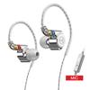 TRN TA1 Hi-FI 1BA+1DD Hybrid (Knowles 33518,8mm Dynamic) In-ear Earphone Drive HIFI Bass Metal Monitor Running Sport Headphone