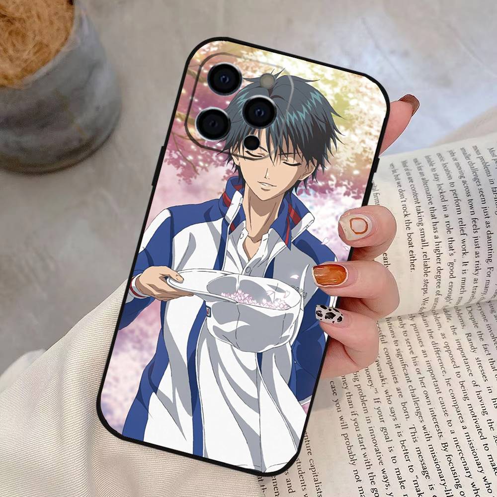 Ryoma Echizen Phone Case For iPhone 17, 16,15,14,13,12,11 Plus,Pro Max, Others Soft Black Cover