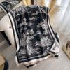 Fashion Warm Scarf Women'S Winter High Sense Classic Color Temperament Big Shawl Scarf Light Luxury Autumn And Winter