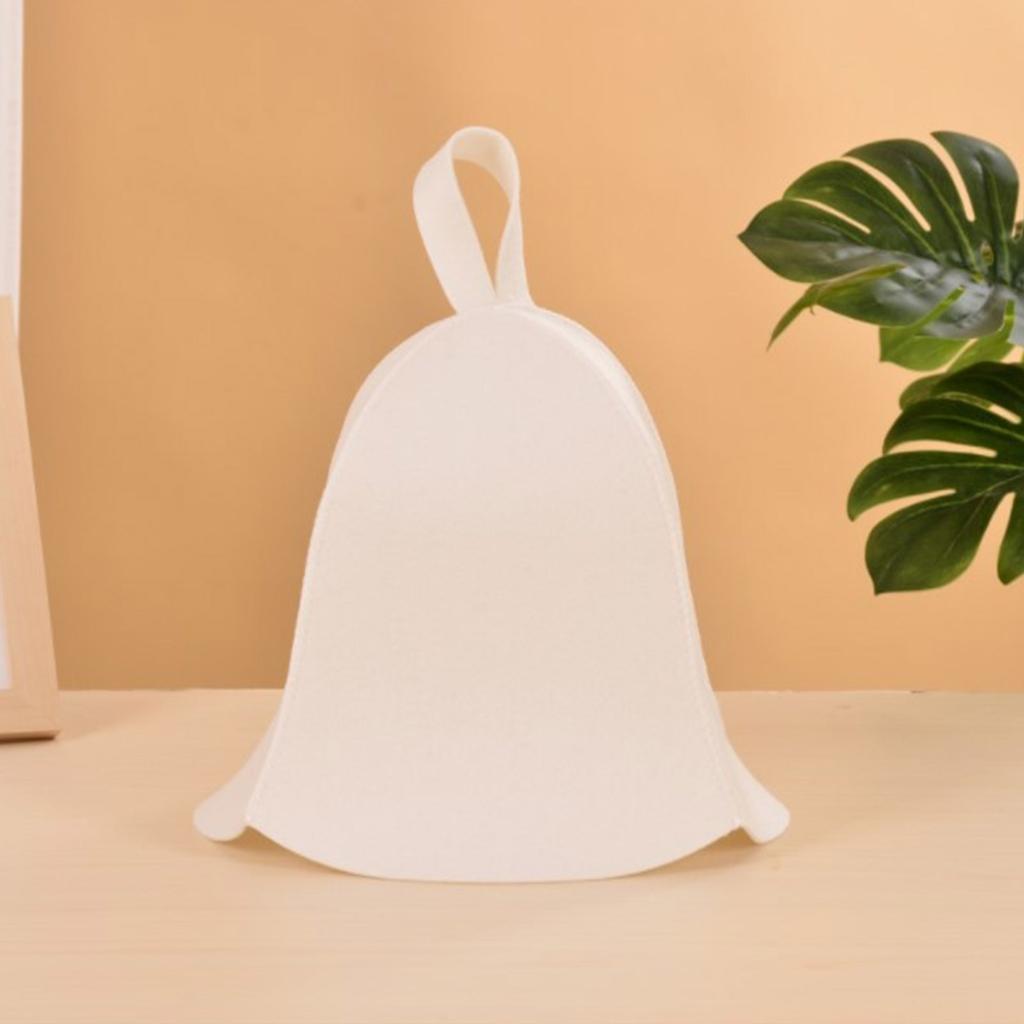 Anti Heat Sauna Hat Thicken Wool Felt Shower Cap Hair Turban Quickly Towel Drying Towel Hats Sauna Bathroom Accessories