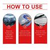 Window Restorer Cleaner Oil Film Remover Cleaning Tool for Rainy Days Enhanced Nighttime Visibility Spotless Windscreen