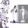 Elegant Overlord Albedo White Knitted Standing Model Figure Pvc Collectible Toy
