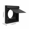 4 Inch Size Ventilation Appliance Metal Material External Vent Cover  Dryer Ventilation