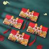 DIY Packing 2025 New Year Packet Cartoon Blessing Bag Creative Folding Red Envelope  Birthday Gifts