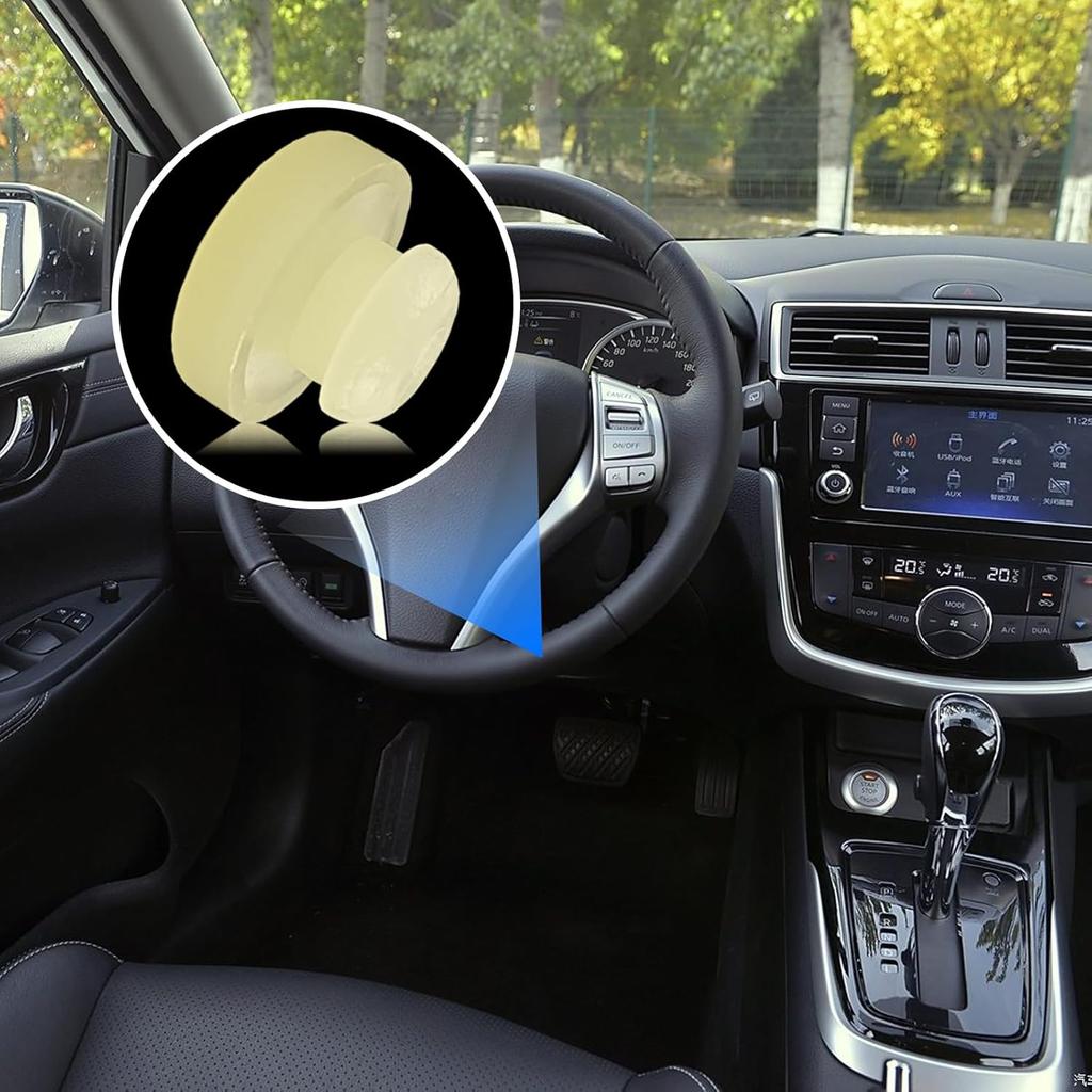 Brake Pedal Stop Pad, Brake and Clutch Pedal Stop Pad Compatible with nfiniti G20 G35 G37 I30 J30 Q45 Q60 Nissan Z Versa Xterra Stanza 350Z