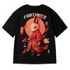 Zazomde Unisex Streetwear Chinese Character Tshirt Graphic Tshirt Cotton 2023 Harajuku T Shirt Summer Hip Hop Tops Tees Unisex