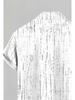Men'S Casual Short Sleeve Shirt, Multiple Specifications Available, Polyester (Terylene) Material, Stylish Spot Pattern Print, Suitable for Daily Wear