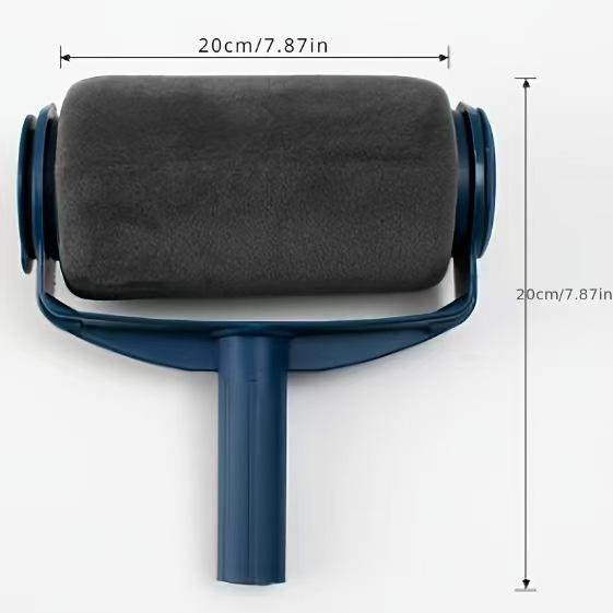 Latex Paint Wall Roller Brush Blue roller; blue синий