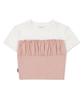 ZEROPLANET Lala Ribbon Shirring Top [Pink]