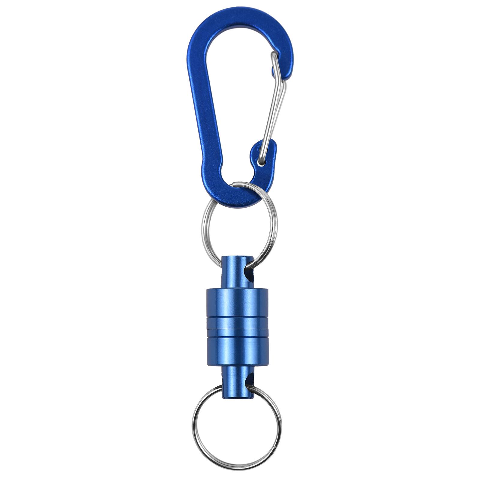 

Страховочный шнур для инструментов, банджи-шнуры с карабинами, прочная магнитная застежка-сетка для нахлыстовой рыбалки с Quic Blue