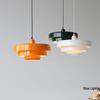 Danish Retro Single Head Pendant Lamp for Coffee Shops and Dining Tables