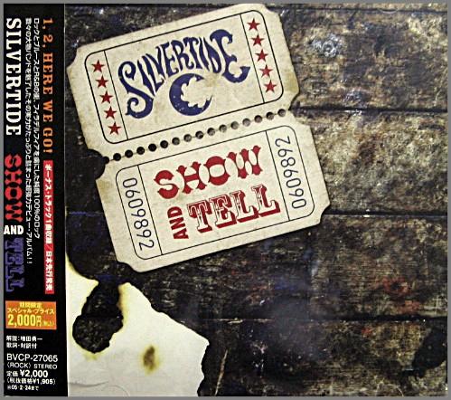 

CD SILVERTIDE - Show And Tell BVCP27065 J Records, BMG 2004 Japan Rock Used