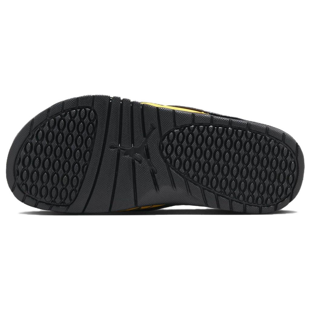 Air Jordan Hydro 4 Retro Slide Thunder Men Sneakers Yellow Black Tour-Yellow 532225-017