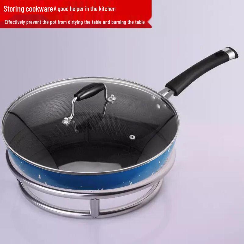 ZHISHE Stainless Steel Multi-functional Pot Rack