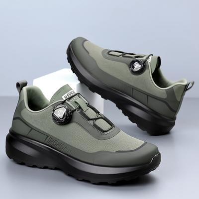 Sneaker Décontractée d'Extérieur à Boucle Rotative Chaussures de Randonnée et d'Alpinisme Quatre Saisons Chaussures Tendance Mode Homme Chaussures d'Hiver Chaudes