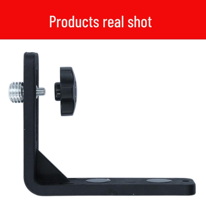 Level L-Shaped Wall Shelf with Strong Magnetic Bracket & Infrared Accessories