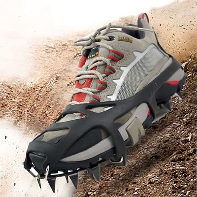 Yousheng 18 Teeth Anti-Slip Ice 1 Pair Snow Grips Shoe Boot Traction Cleat Spikes Crampon