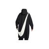 Nike Swoosh Woven Parka Oversized Jacket Black/White Men Streetwear FD2869-010