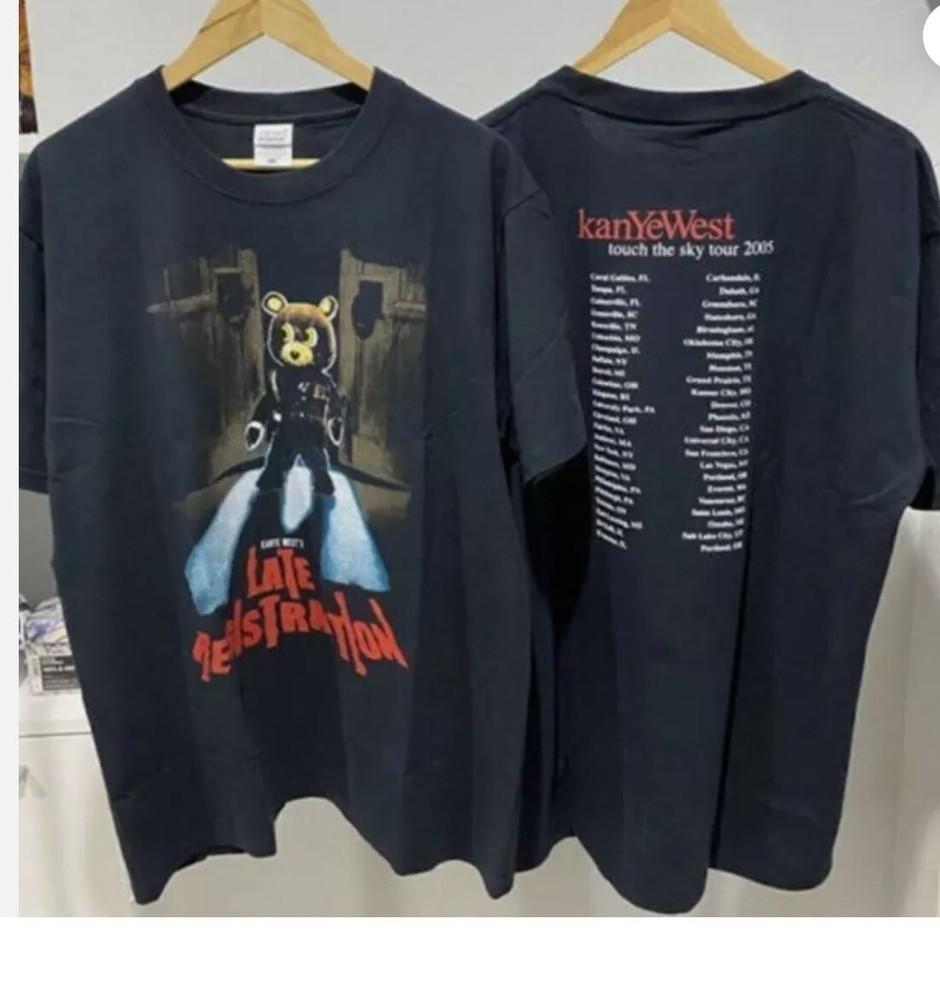 RARE Kanye West Late Registration 2005 Vintage T-Shirt Unisex Gift Fans Unisex T-Shirt S