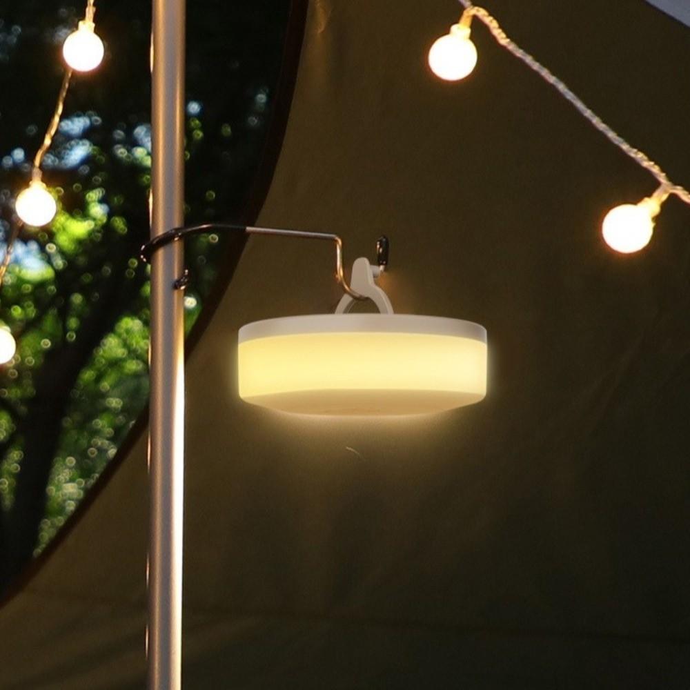 10m/7m Length Camping String Light Waterproof Retractable LED Hanging Light Warm Light Rechargeable Atmosphere Light