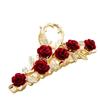 Elegant 2026 French-Style Large Claw Clip for Women - High-End Hair Accessory