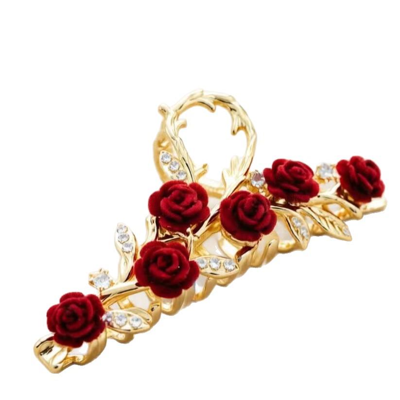Elegant 2026 French-Style Large Claw Clip for Women - High-End Hair Accessory