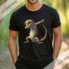 The funny bearded dragon funny Tshirt  this is my happy expression a shortsleeved roundneck streetwear top