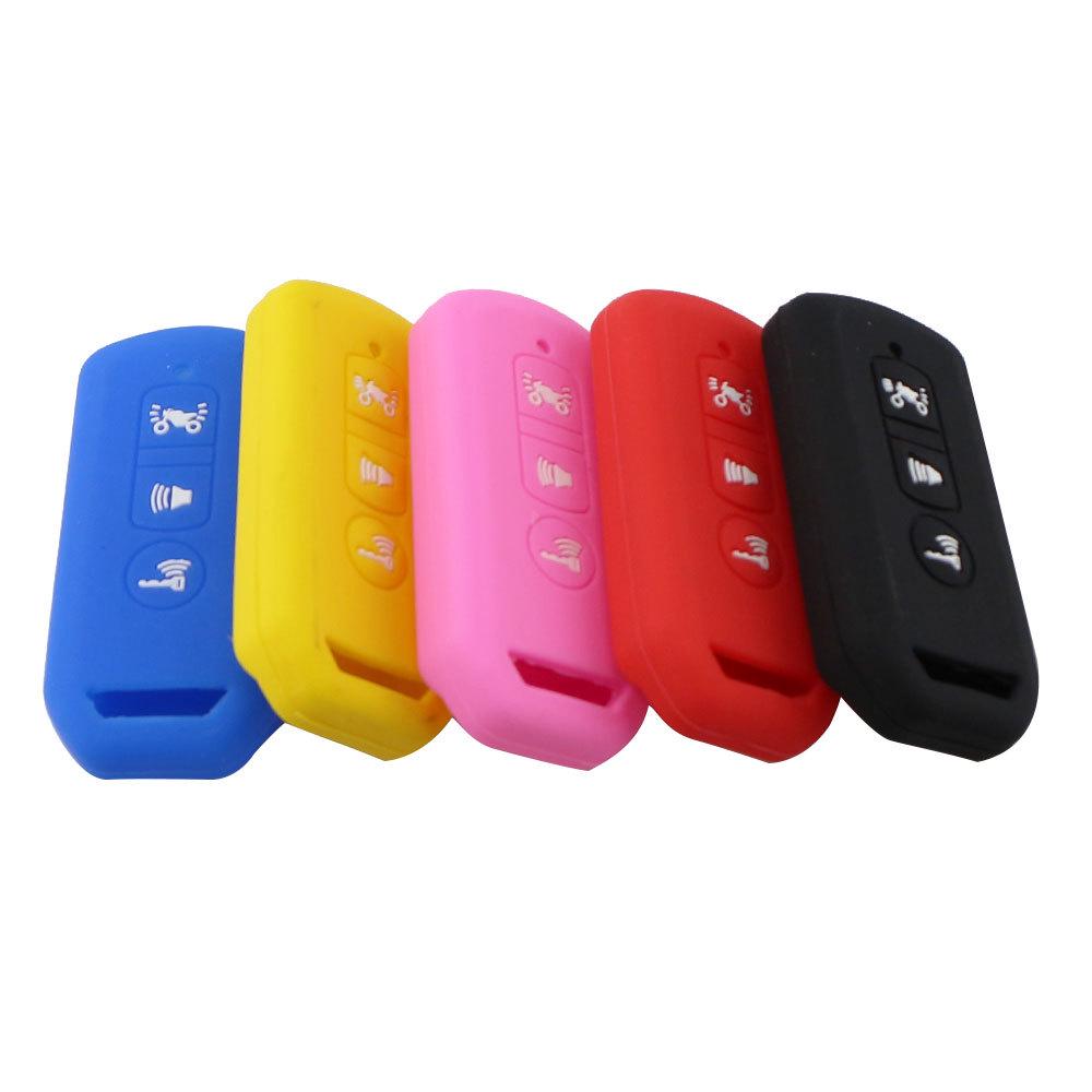 Silicone Smart Key Case for Honda Motorcycles (PCX, SH 125/150, SuperCub 125)