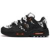 New LiNing CF Tracing Collection Honor 2.0 Halloween Low Top Casual Shoes Unisex Black White AGCS309-6
