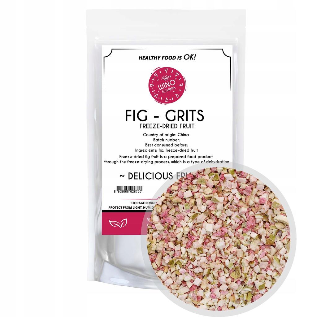 Figa Liofilizowana Grys Pyszne Owoce 50g - Owoce Liofilizowane
