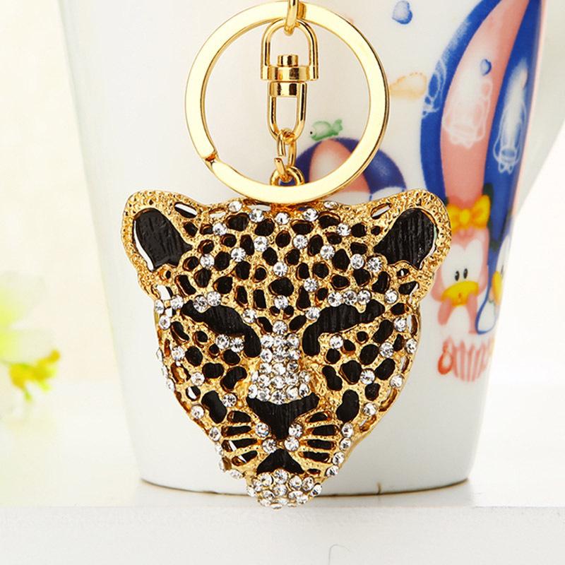 Cute Owl Crystal Rhinestones Crsytal Car Bag Keys Exquisite Pendant Cartoon Trendy Animal Key Chains Bag Charm