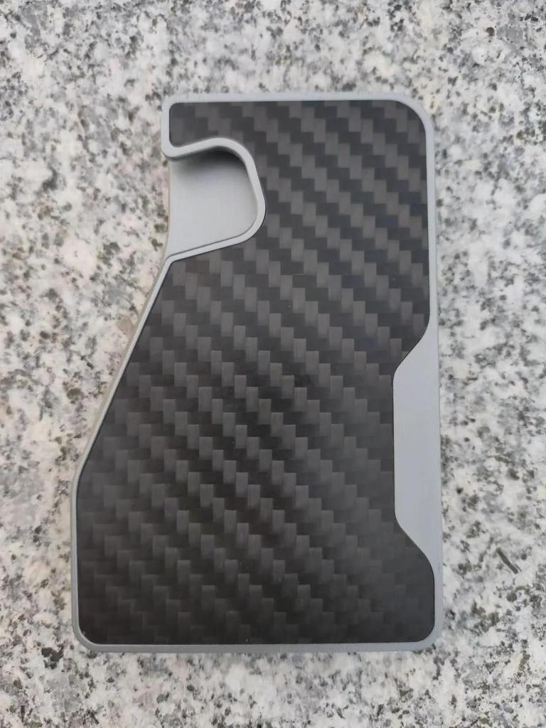 Ultra-Thin Metal RFID Card Holder: AirTag-Compatible Tracker Wallet