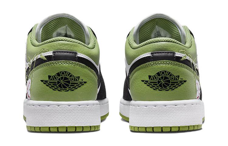 Jordan Kids Air Jordan 1 Low SE "Floral" Sneakers DQ8389-100