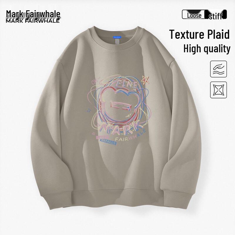 

Mark Fairwhale Men s Graphic Print Round Neck Sweatshirt 3XL
