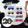 8Pcs Year Glasses Cosplay Novelty Party Eyeglasses for Holiday Festival