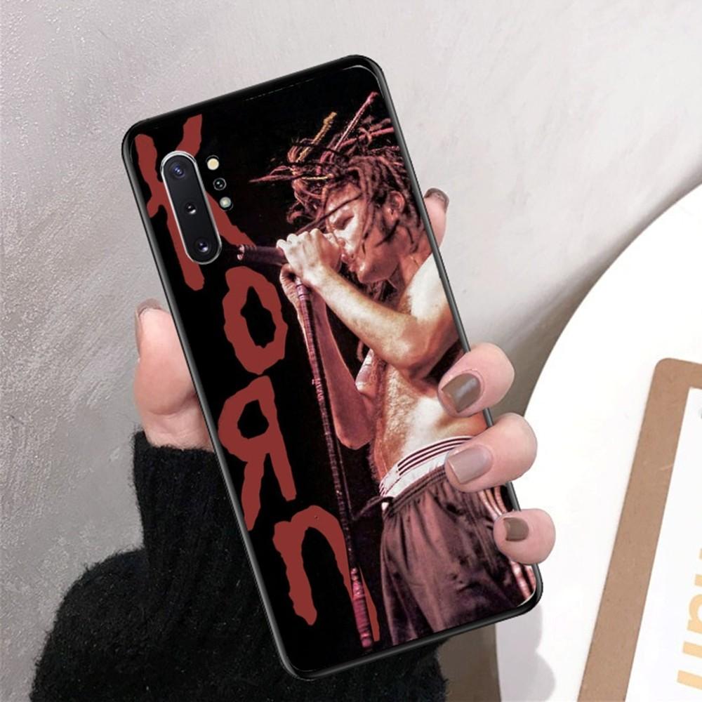 K-korn Music Hot Band Phone Case For Samsung Note 8 9 10 20 Pro Plus Lite M 10 11 20 30 21 31 51 A 21 22 42 02 03