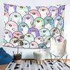 Penguin Snuggles Tapestry Decoration Art Aesthetic Tapestries for Living Room Bedroom Home Wall Cloth Wall Hanging