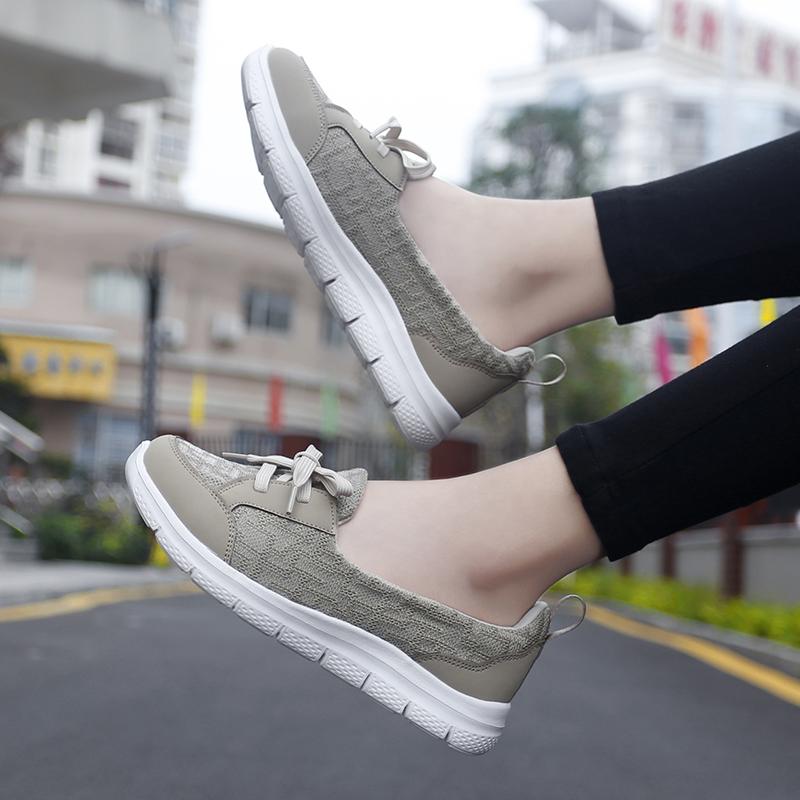 Women’s Summer Casual Outdoor School Student Shoes Lightweight Girls Sneakers Plus Size Slip on Shoes