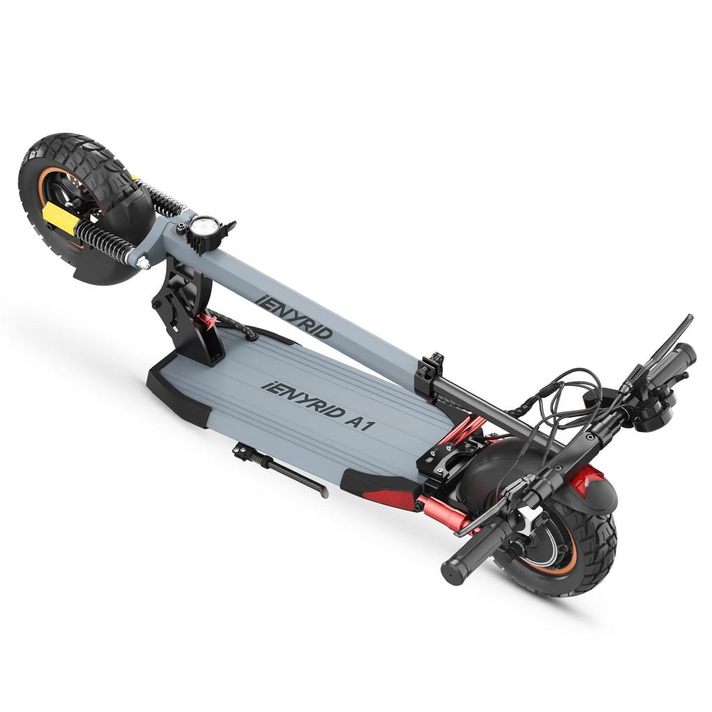 IENYRID-A1 Adult E-Scooter 250W Motor 48V12.5AH Battery 10 Inch Silent Tire City Foldable Electric Scooter