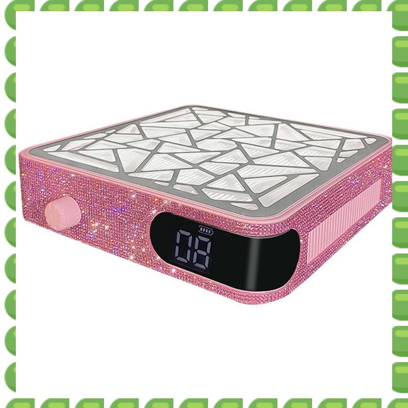 A04V Nail Dust Collector Nail Vacuum Nail Dust Collector Vacuum Dust Collector Nail Tech Pink розовый