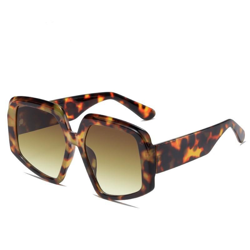 

Retro Oversized Irregular Polygon Women Sunglasses Fashion Jelly Color Eyewear Shades Uv400 Men Gradient Sun Glasses Other