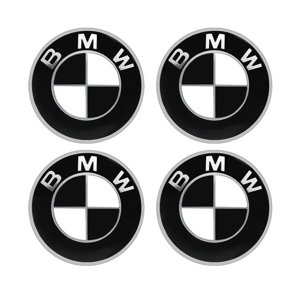 For BMW M E46 E90 E60 56/60/65/70mm Car Badge Wheel Center Cover Stickers Hub Caps Decal For BMW M Z4 M3 M5 M6 X3 E46 E90 E39 F10 F20 F30 G20 E60 X6