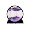 Table Flowing Sand Picture Bookshelf Ornament Landscape Scene Rotating Decoration Black Frame DIY Adjustable Office Decor
